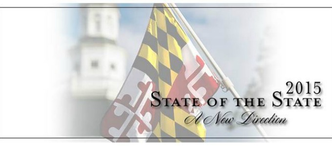 Maryland Flag for State of the State Address